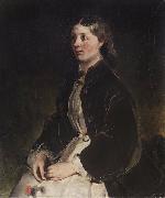 Portrait of Christine Freifrau von Schonberg Ferdinand von Rayski